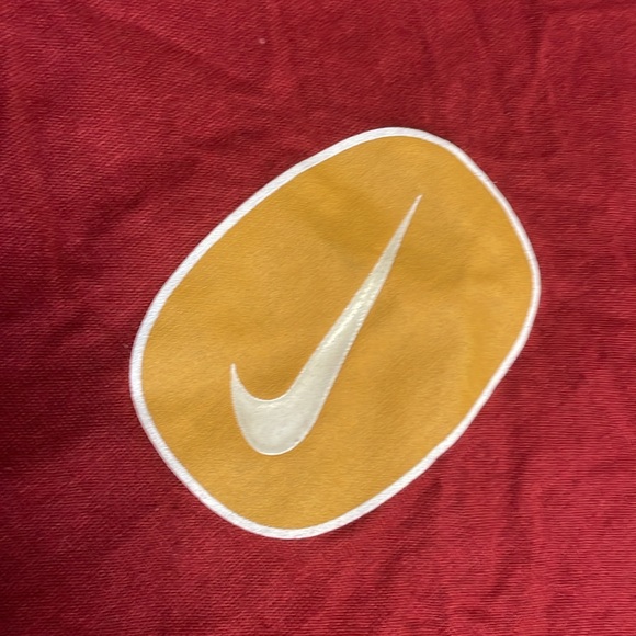 Y2K Nike Silver Tag Long Sleeve T Shirt.‎ Maroon. Large. Great condition! - Picture 4 of 8